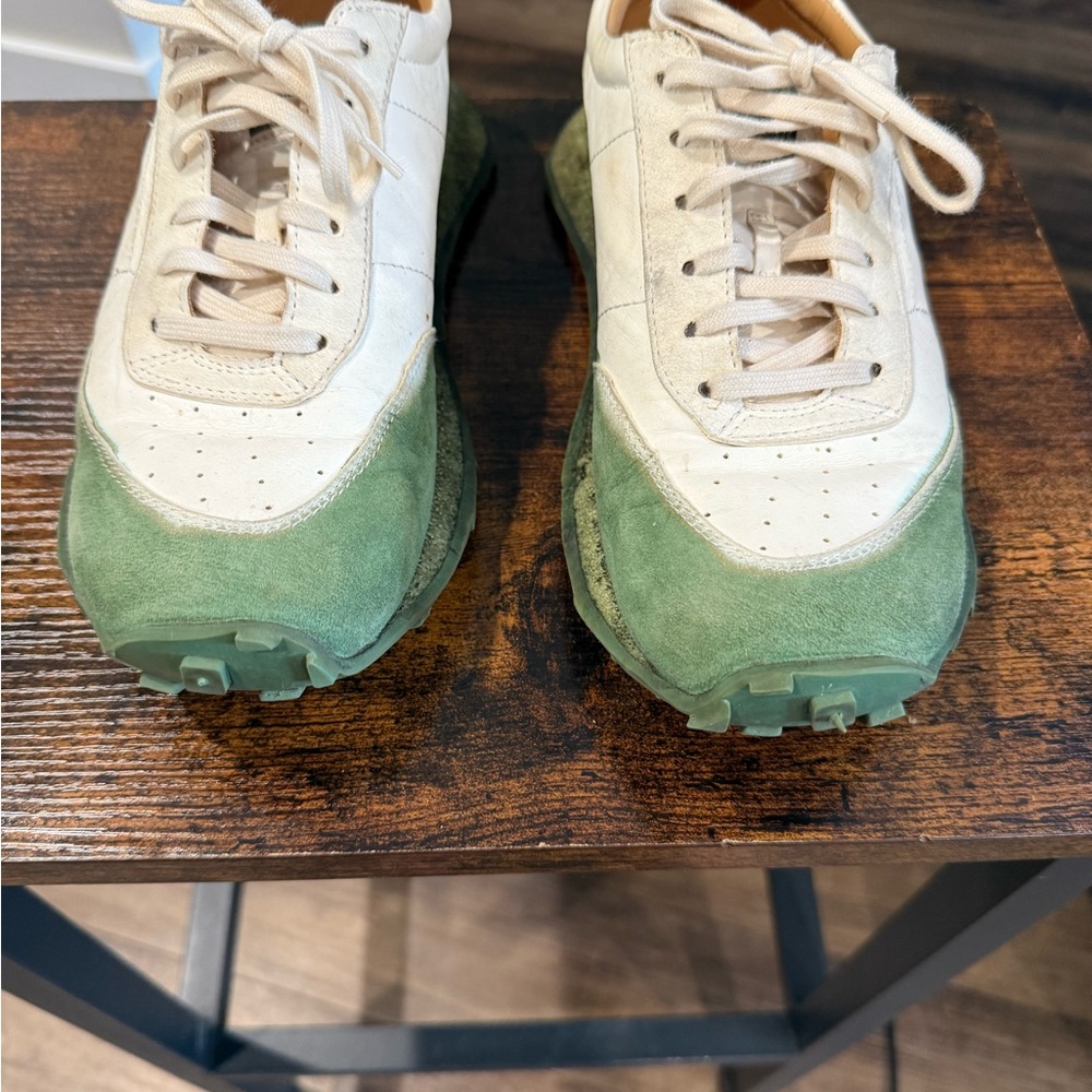 Women’s Shoto dip dyed leather sneakers